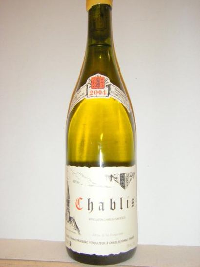 null 2 bouteilles CHABLIS - DAUVISAT 2004