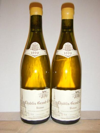 null 2 bouteilles CHABLIS "VALMUR" - RAVENEAU 1999