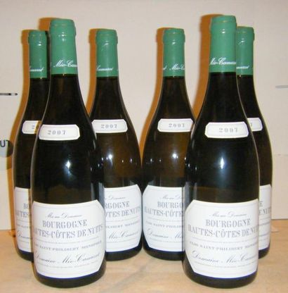 null 6 bouteilles BOURGOGNE HAUTES COTES DE NUITS "CLOS SAINT PHILIBERT MONOPOLE"...