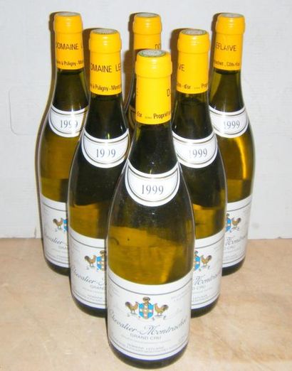 null 6 bouteilles CHEVALIER MONTRACHET - DOMAINE LEFLAIVE 1999