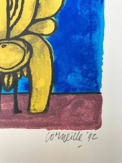 null Guillaume van BEVERLOO dit CORNEILLE (1922-2010)

Le totem jaune 

Epreuve d'artiste,...