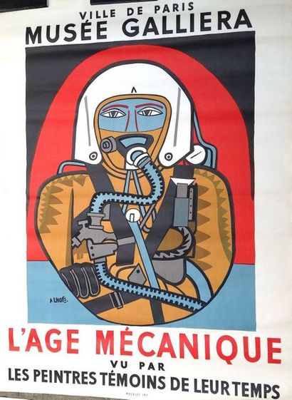 null LHOTE André (1885-1962)

" L'age mécanique " Affiche en lithographie 1959, réalisée...