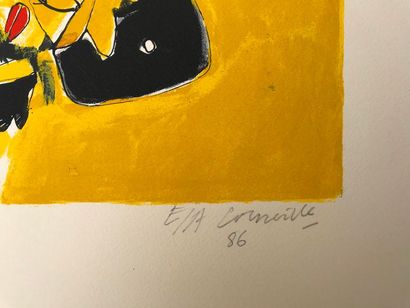 null Guillaume van BEVERLOO dit CORNEILLE (1922-2010)

Cosmos jaune 

Epreuve d'artiste...