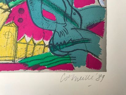 null Guillaume van BEVERLOO dit CORNEILLE (1922-2010)

L'etoile filante 

Lithographie...