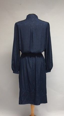 null NINA RICCI pour AIR FRANCE 

Robe en polyester bleu avec ceinture - Taille ...