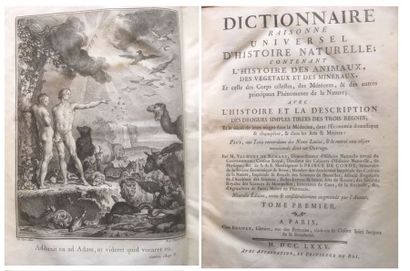 null Dictionnaire raisonné universel d’histoire naturelle contenant l’histoire des...