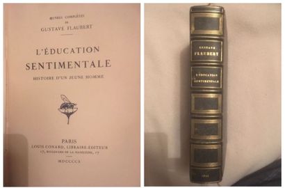 null L’Education Sentimentale, histoire d’un jeune homme, oeuvres complètes de Gustave...