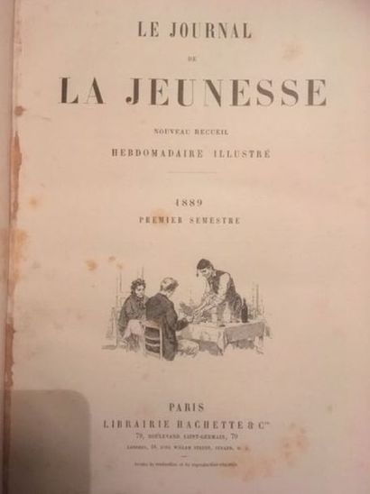 null Journal de Jeunesse, nouvel recueil hebdomadaire illustré, premier semestre...