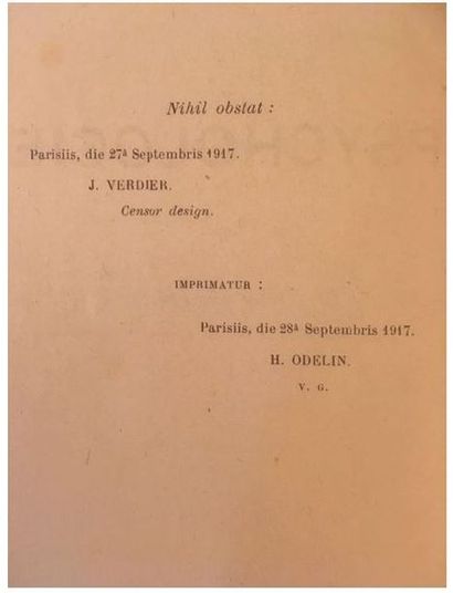 null Cours de Psychologie et de Philosophie, E. Baudin
J. de Gigord, Editeur, 15...