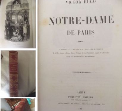 null Notre-Dame de Paris par Victor Hugo, édition illustrée.
Perrotin, éditeur, rue...