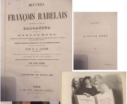 null Oeuvres de François Rabelais contenant la vie de Gargantua et celle de Pantagruel...