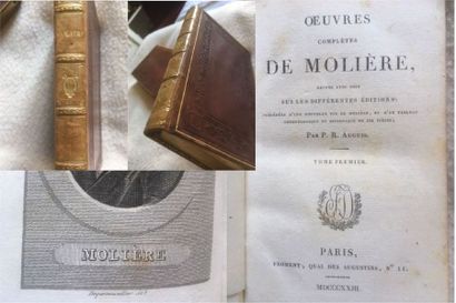 null Oeuvres complètes de Molière revues avec soin sur les différentes éditions par...