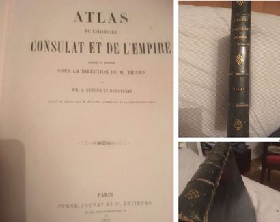 null Atlas de l’Histoire du Consulat et de l’Empire, dressé et dessiné sous la direction...