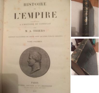 null - Histoire de l’Empire faisant suite à l’Histoire du Consulat par M. A. THIERS,...