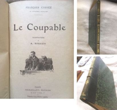 null Le Coupable par François Coppée, illustrations de A. Robaudi,
Calmann-Lévy,...