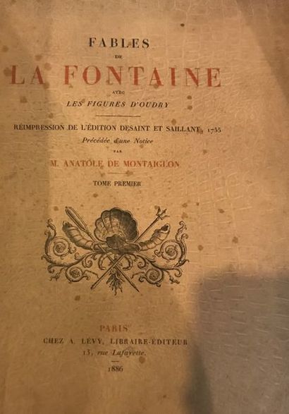 null LA FONTAINE (Jean de) & OUDRY (Jean-Baptiste). 

Fables de La Fontaine avec...