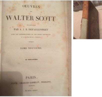 null - Oeuvres de Walter Scott traduites par A.J. B. DEFAUCONPRET

Tome Neuvième,...