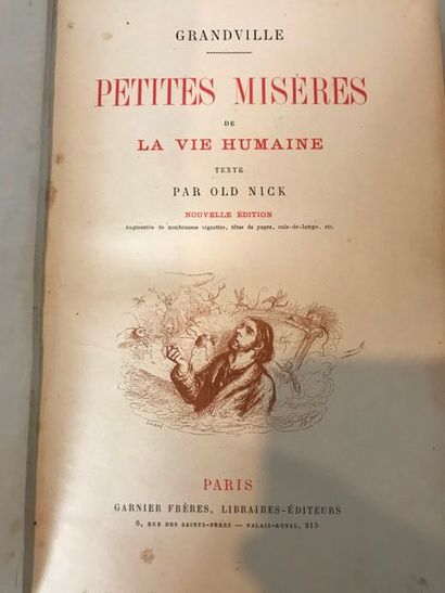 null Lot de 4 volumes reliés cuir :

Vie Privée et Publique des Animaux vignettes...