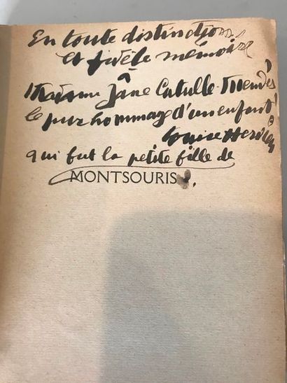 null Louise HERVIEU Montsouris - Paris Editions Emile Paul Frères - 1 volume broché...