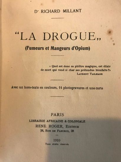 null Jules BOISSIERE Fumeurs d' Opium Comédiens Ambulants - Louis Michaud Paris -...