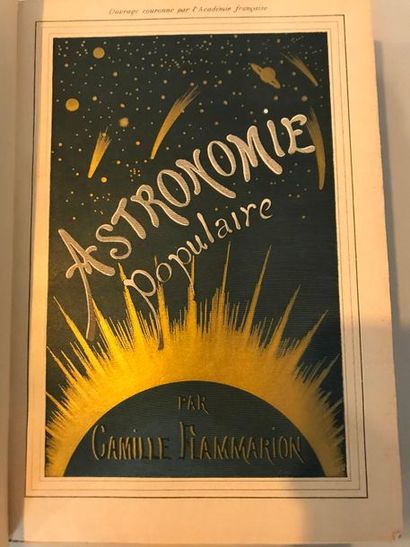 null Camille FLAMMARION 

Astronomie populaire - Description générale du ciel - Paris...