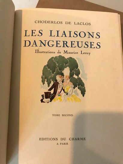 null CHODERLOS DE LACLOS 

Les liaisons dangereuses - illustrations de Maurice LEROY...