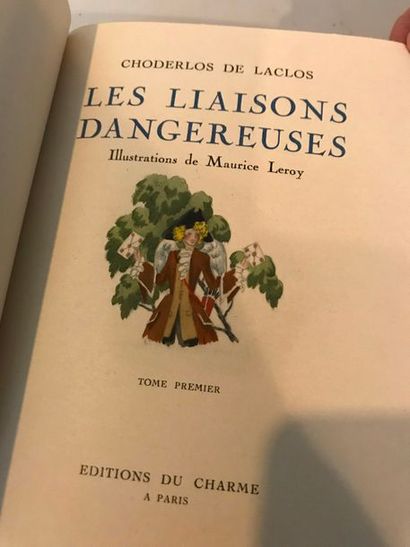 null CHODERLOS DE LACLOS 

Les liaisons dangereuses - illustrations de Maurice LEROY...