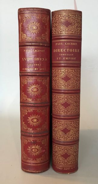 null Paul LACROIX 

XVII° Lettres sciences et arts - Paris Firmin Didot 1882 1 volume...
