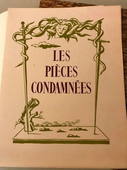 null Charles BAUDELAIRE
Les pièces condamnées illustrations de P.A.Ekman - Editions...