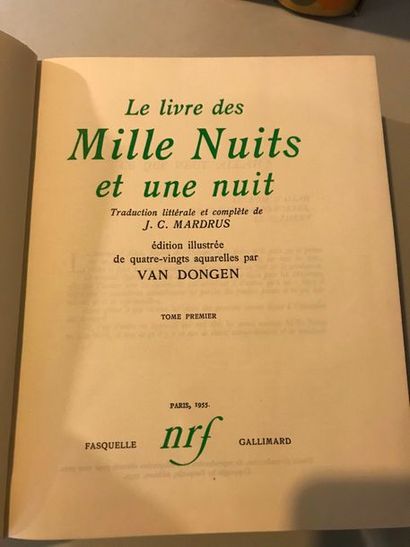 null Le livre des Mille Nuits et une nuit, traduction littérale et complète de J.C....