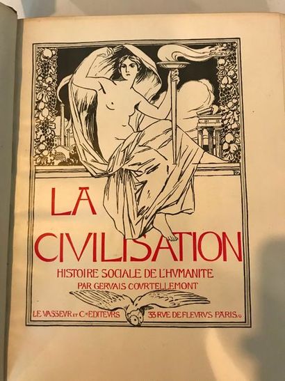 null La Civilisation - Histoire Sociale de l ' Humanité par Gervais Courtellemont...