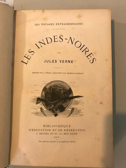 null Jules VERNE 

Voyages Extraordinaires couronnés par l'Académie Française - Bibliothèqued'éducation...