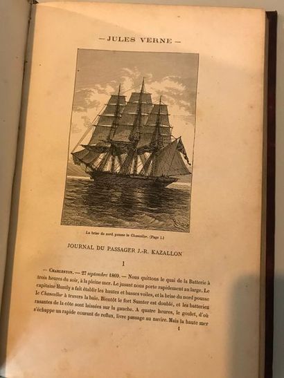 null Jules VERNE 

Voyages Extraordinaires couronnés par l'Académie Française - Bibliothèqued'éducation...