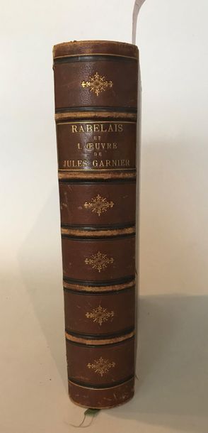 null Rabelais et L'oeuvre de Jules Garnier - Paris E.Bernard et Cie 1897 - 1 volume...