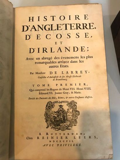 null de LARREY
Histoire d'Angleterre, d'Écosse, et d'Irlande; Avec un abrégé des...