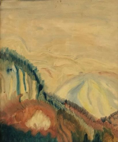 null Sophie Danielle RUBINSTAIN (1922-2018)
La vallée
Huile sur carton
42 x 35 cm
ET
Vue...