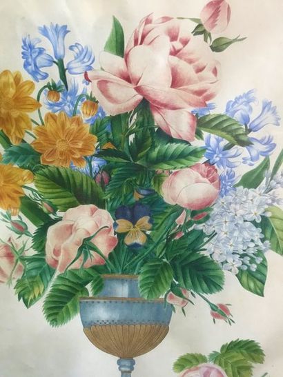 null Caroline de MASSANNE. Ecole française du XIXème siècle 

Bouquet de fleurs

Aquarelle...