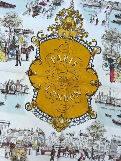 null HERMES Paris " Paris - London - Cent ans à Londres " par Philippe Ledoux - Carré...