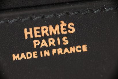 null HERMES Paris Made in France

Couverture d'agenda en cuir box noir, coins en...