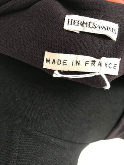 null HERMES Paris Made in France

Robe sans manche en crêpe de soie chocolat - Taille...