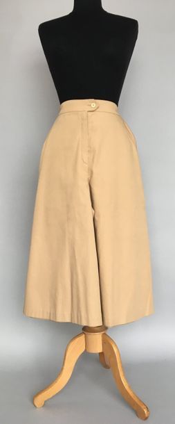 null THEOREME Paris 

Jupe culotte en coton et polyester beige - taille 36