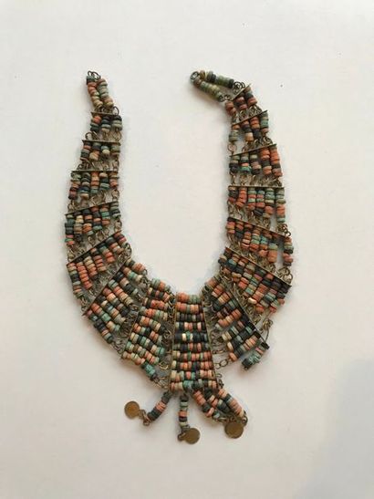 null Collier style d’époque pharaonique. Epoque saïte et postérieur.