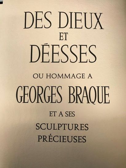 null Georges BRAQUE (1882 - 1963) (d'après) Malraux (André) et Alphand (Hervé)
Des...