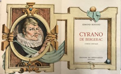 null Edmond ROSTAND (1868-1918)
Cyrano de Bergerac illustré de 16 lithos originales...