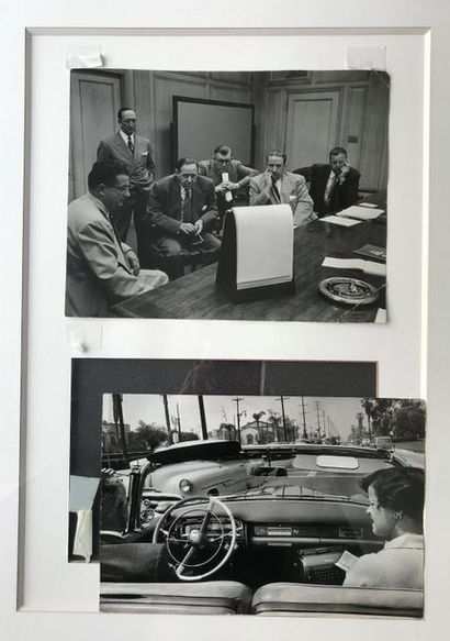 null Dan WEINER (1919-1959)

" Meeting of merchandising - 1952 " ; " auto driving...