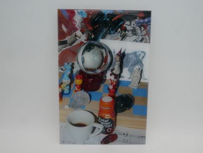 null JANGO (né en 1952), "Pinocchio", photographie fixée sur plexi, 30 x 20 cm