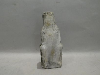 null Vierge à l'enfant en pierre calcaire, style gothique, hauteur 27 cm (petits...