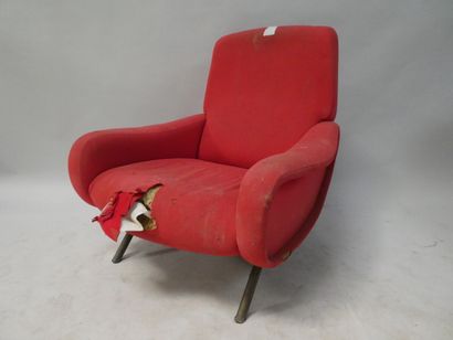 null ZANUSO Marco (1916-2001) pour Arflex, fauteuil "LADY", années 50, 80 x 78 x...