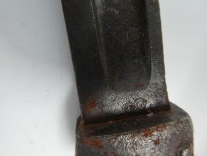 null LOT baïonnette et dague (corrosion en l'état)