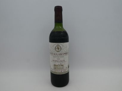 null MARGAUX Château Lascombes 1983 2ème GCC Margaux une bouteille (niveau mi-ép...